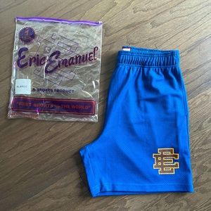 Brand new Eric Emanuel shorts. XL and navy blue.